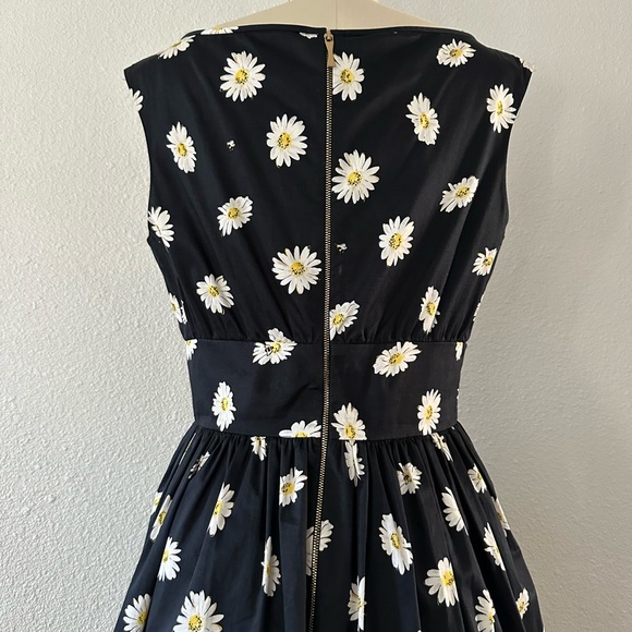 Kate Spade Black Daisy/Bee Print Dress - Picture 5 of 5